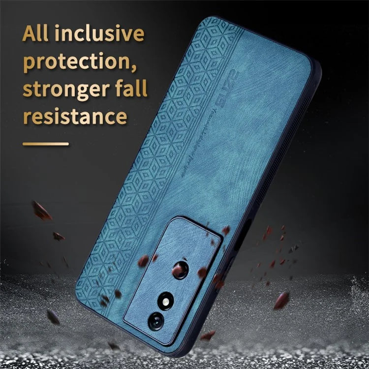AZNS For Honor Play 50 Plus 5G Case Anti-Scratch PU Leather+TPU Phone Cover