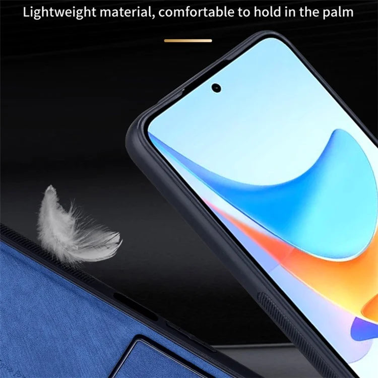 AZNS For Honor Play 50 Plus 5G Case Anti-Scratch PU Leather+TPU Phone Cover