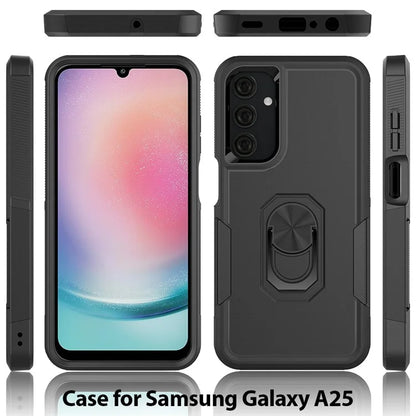 For 	Samsung Galaxy A25 5G (Global) (161.0 x 76.5 x 8.3mm) Case Drop-resistant PC+TPU Phone Back Shell