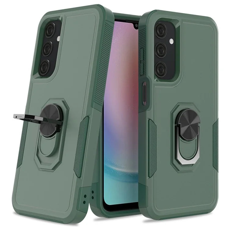 For 	Samsung Galaxy A25 5G (Global) (161.0 x 76.5 x 8.3mm) Case Drop-resistant PC+TPU Phone Back Shell