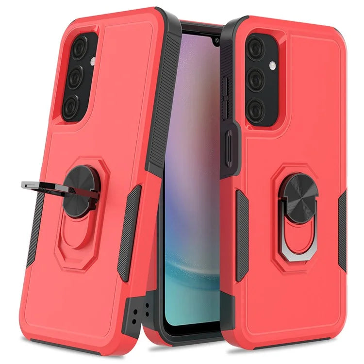 For 	Samsung Galaxy A25 5G (Global) (161.0 x 76.5 x 8.3mm) Case Drop-resistant PC+TPU Phone Back Shell