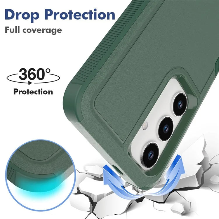 Anti-Drop Case for Samsung Galaxy S24+ Phone Shell Hard PC+Soft TPU Cover