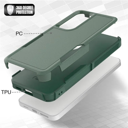Anti-Drop Case for Samsung Galaxy S24+ Phone Shell Hard PC+Soft TPU Cover