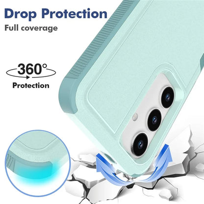 Anti-Drop Case for Samsung Galaxy S24+ Phone Shell Hard PC+Soft TPU Cover