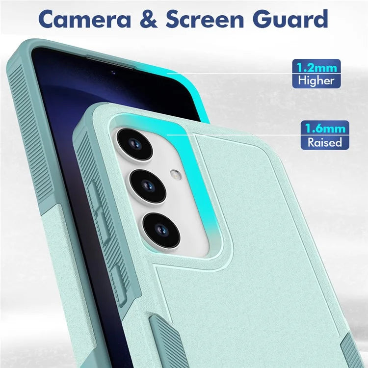 Anti-Drop Case for Samsung Galaxy S24+ Phone Shell Hard PC+Soft TPU Cover