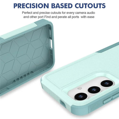 Anti-Drop Case for Samsung Galaxy S24+ Phone Shell Hard PC+Soft TPU Cover