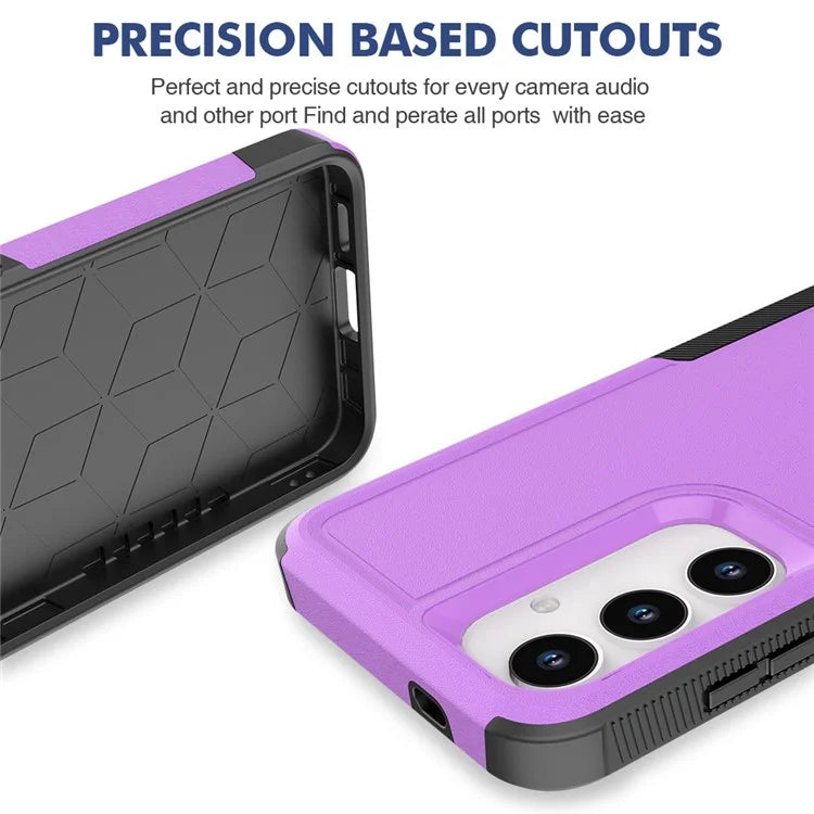 Anti-Drop Case for Samsung Galaxy S24+ Phone Shell Hard PC+Soft TPU Cover