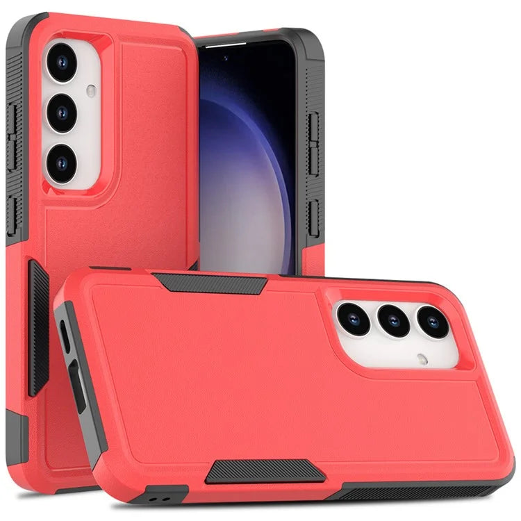 Anti-Drop Case for Samsung Galaxy S24+ Phone Shell Hard PC+Soft TPU Cover