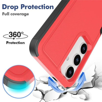 Anti-Drop Case for Samsung Galaxy S24+ Phone Shell Hard PC+Soft TPU Cover