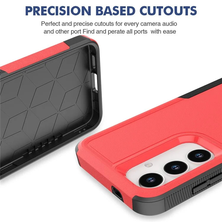 Anti-Drop Case for Samsung Galaxy S24+ Phone Shell Hard PC+Soft TPU Cover