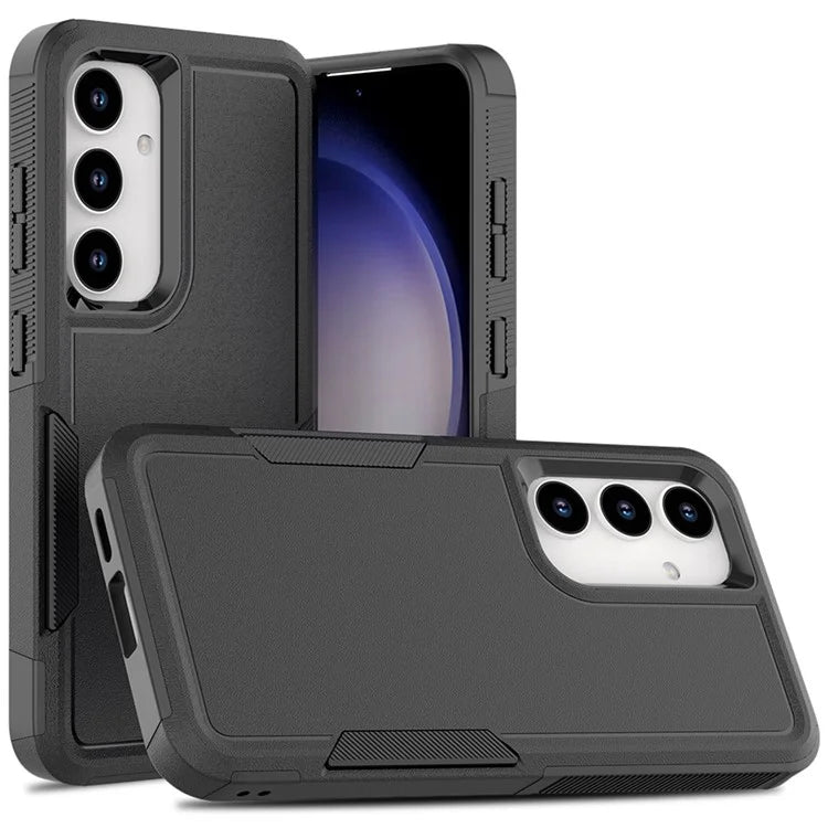 Anti-Drop Case for Samsung Galaxy S24+ Phone Shell Hard PC+Soft TPU Cover