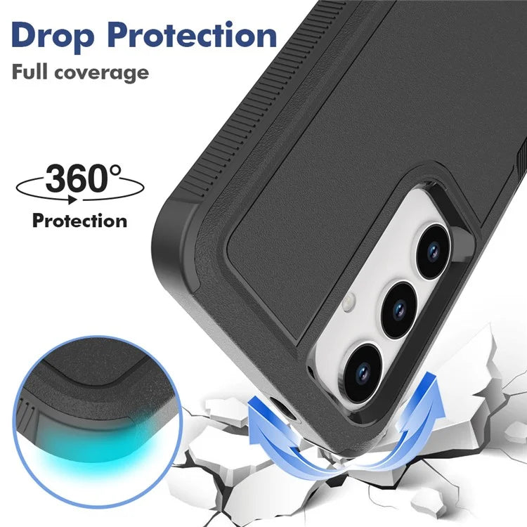 Anti-Drop Case for Samsung Galaxy S24+ Phone Shell Hard PC+Soft TPU Cover