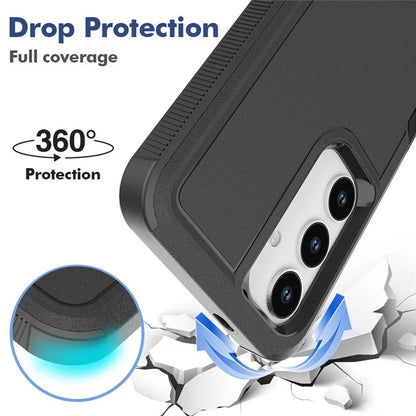Anti-Drop Case for Samsung Galaxy S24+ Phone Shell Hard PC+Soft TPU Cover