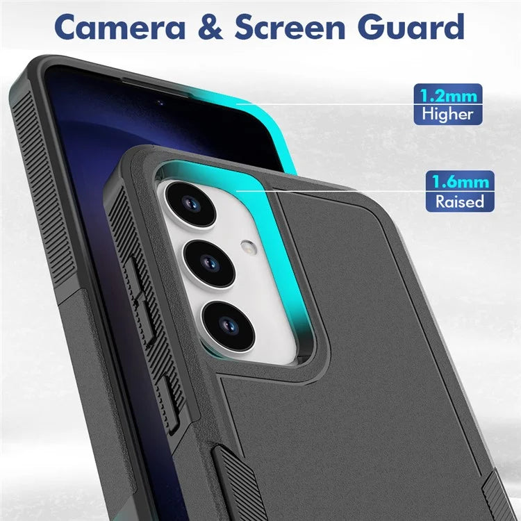 Anti-Drop Case for Samsung Galaxy S24+ Phone Shell Hard PC+Soft TPU Cover