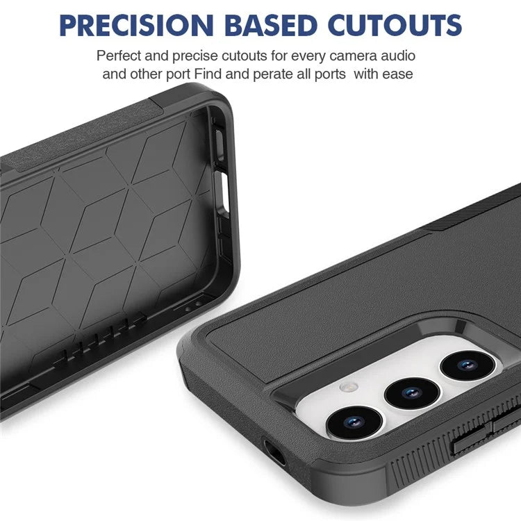 Anti-Drop Case for Samsung Galaxy S24+ Phone Shell Hard PC+Soft TPU Cover