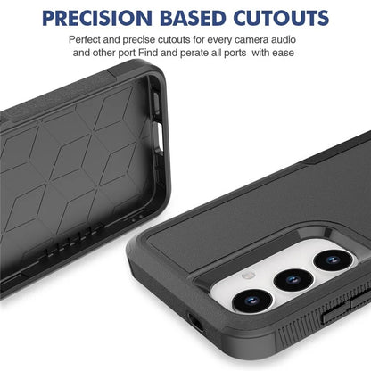Anti-Drop Case for Samsung Galaxy S24+ Phone Shell Hard PC+Soft TPU Cover