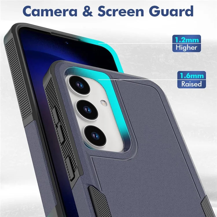 Anti-Drop Case for Samsung Galaxy S24+ Phone Shell Hard PC+Soft TPU Cover