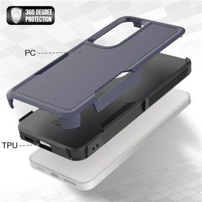 Anti-Drop Case for Samsung Galaxy S24+ Phone Shell Hard PC+Soft TPU Cover