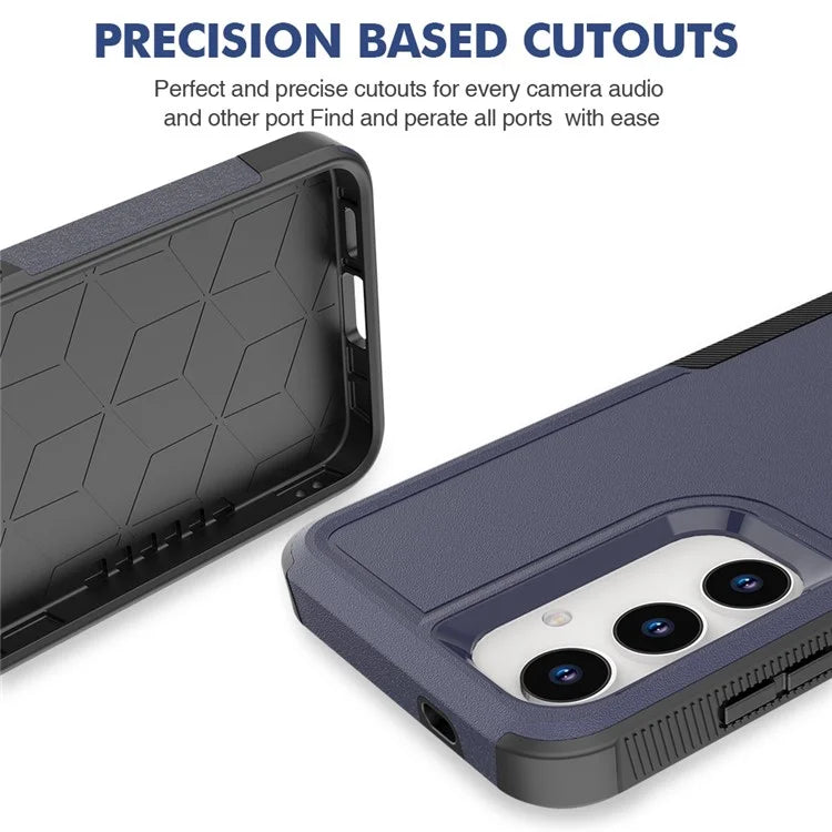 Anti-Drop Case for Samsung Galaxy S24+ Phone Shell Hard PC+Soft TPU Cover