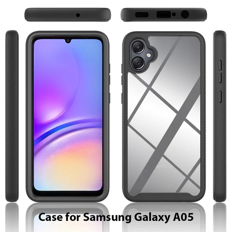 For Samsung Galaxy A05 4G Case All-Around Protection Phone Cover with PET Screen Film
