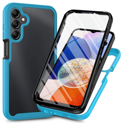 For Samsung Galaxy A05s 4G Case PC+TPU Anti-Scratch Phone Cover with PET Screen Film