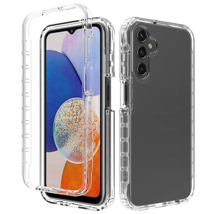 For Samsung Galaxy A15 5G Clear Phone Case Gradient Back Cover