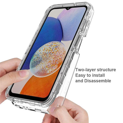 For Samsung Galaxy A15 5G Clear Phone Case Gradient Back Cover