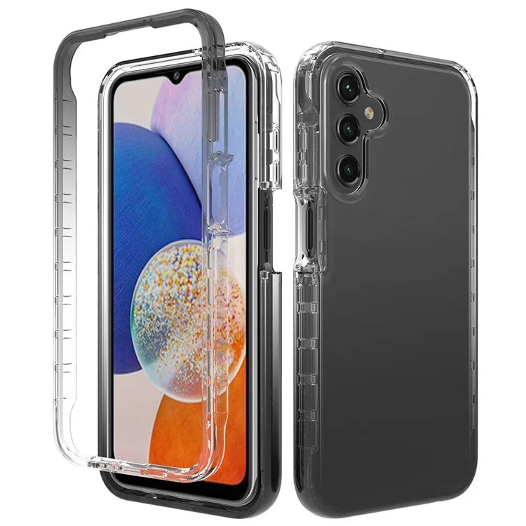 For Samsung Galaxy A15 5G Clear Phone Case Gradient Back Cover