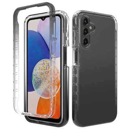 For Samsung Galaxy A15 5G Clear Phone Case Gradient Back Cover