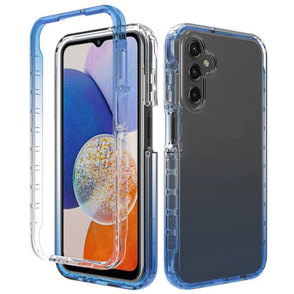 For Samsung Galaxy A15 5G Clear Phone Case Gradient Back Cover