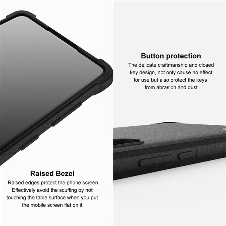 IMAK For Xiaomi 14 Pro Phone Case Matte Reinforced Corners Anti-fall Cover