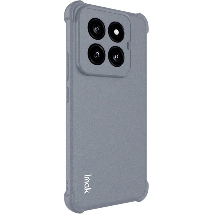 IMAK For Xiaomi 14 Pro Phone Case Matte Reinforced Corners Anti-fall Cover