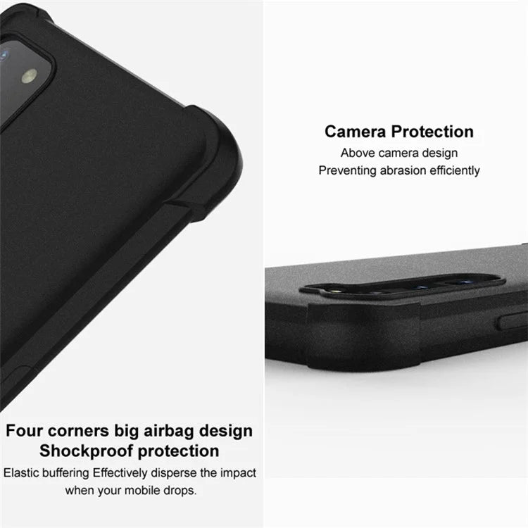 IMAK For Xiaomi 14 Pro Phone Case Matte Reinforced Corners Anti-fall Cover