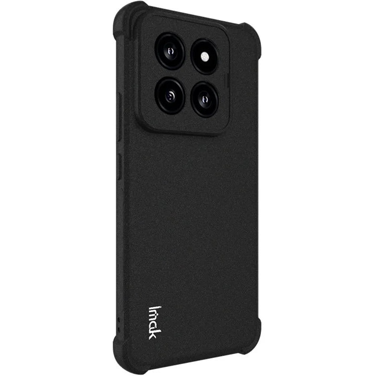 IMAK For Xiaomi 14 Pro Phone Case Matte Reinforced Corners Anti-fall Cover