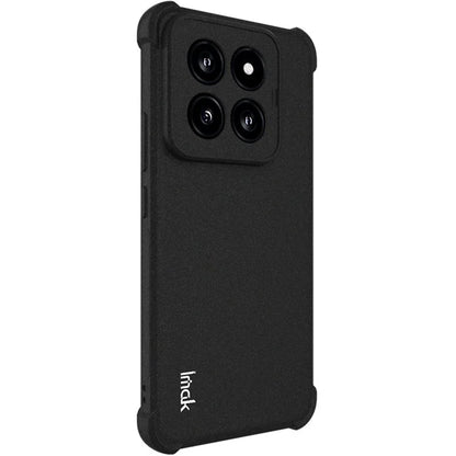 IMAK For Xiaomi 14 Pro Phone Case Matte Reinforced Corners Anti-fall Cover