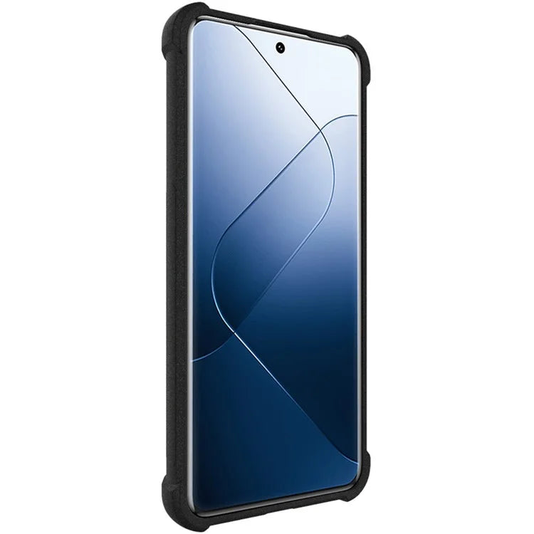 IMAK For Xiaomi 14 Pro Phone Case Matte Reinforced Corners Anti-fall Cover