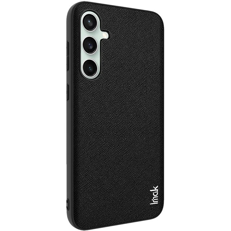 IMAK LX-5 Series for Samsung Galaxy S23 FE Case PU Leather+TPU+PC Back Phone Cover