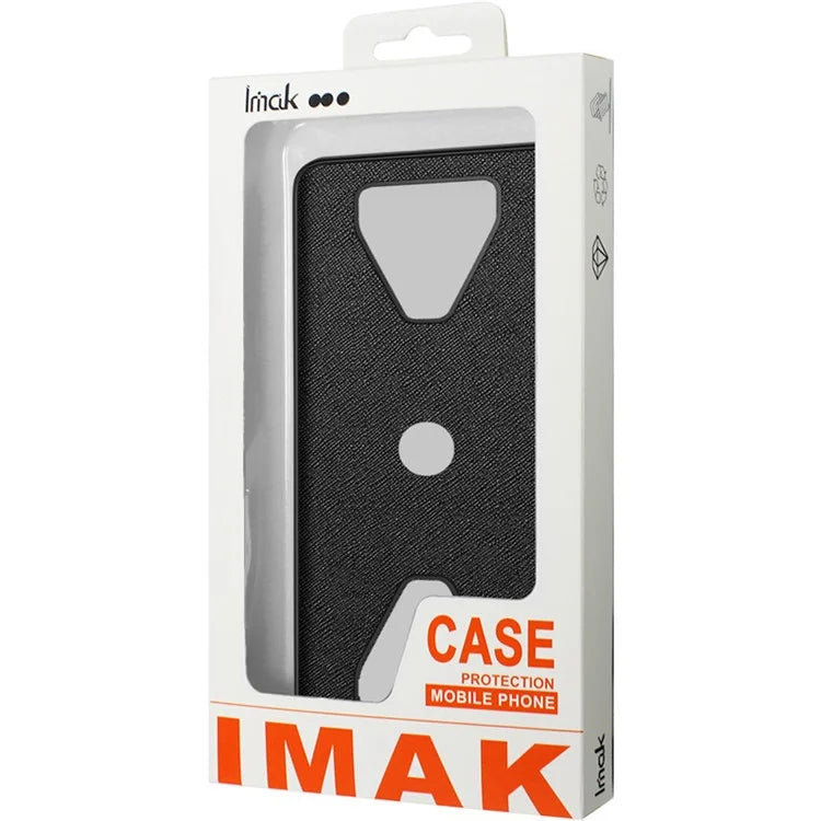 IMAK LX-5 Series for Samsung Galaxy S23 FE Case PU Leather+TPU+PC Back Phone Cover