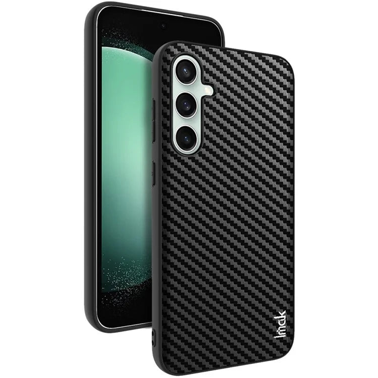 IMAK LX-5 Series for Samsung Galaxy S23 FE Case PU Leather+TPU+PC Back Phone Cover