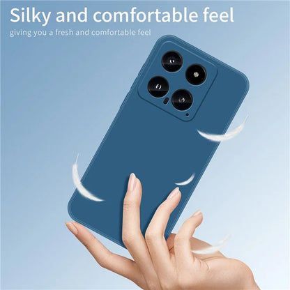 PINWUYO JK Touching Series for Xiaomi 14 Case Soft TPU Smartphone Protector
