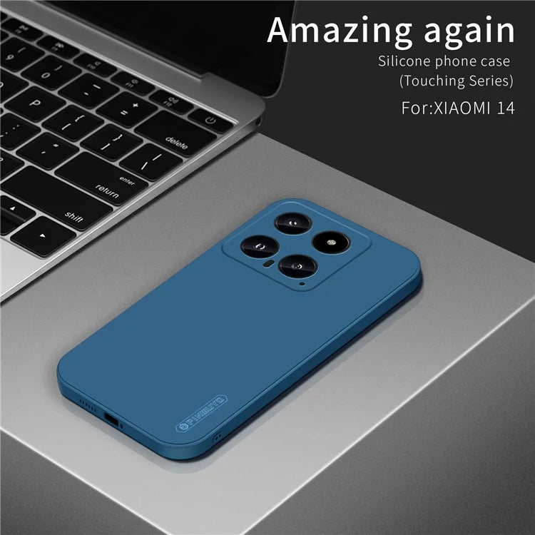 PINWUYO JK Touching Series for Xiaomi 14 Case Soft TPU Smartphone Protector