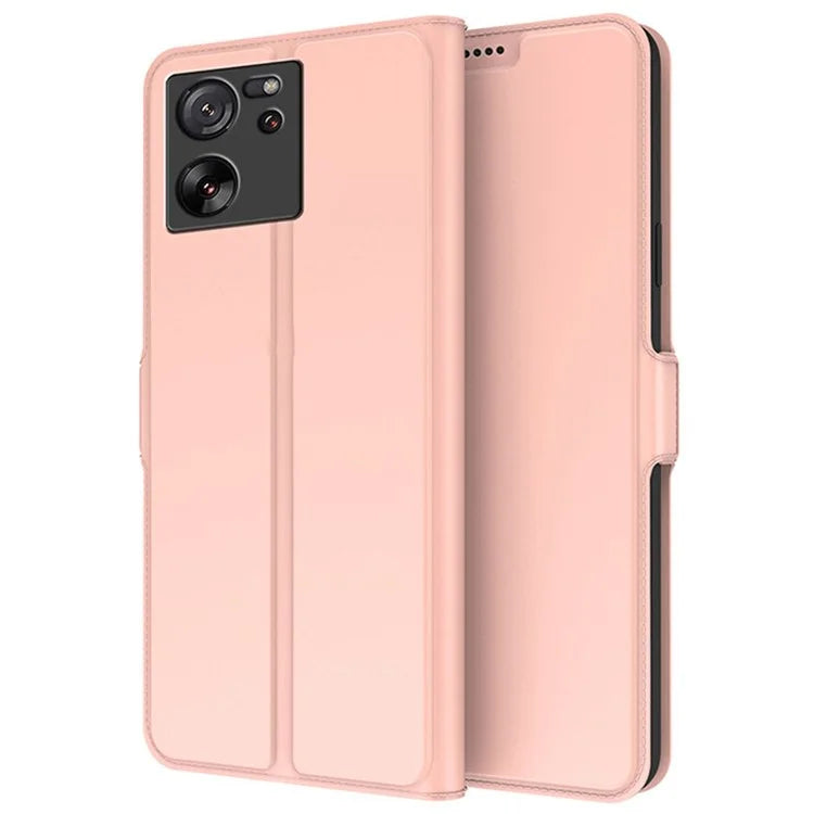 For Xiaomi 13T / 13T Pro / Redmi K60 Ultra Leather Phone Case Card Slots TPU Protective Interior Cover
