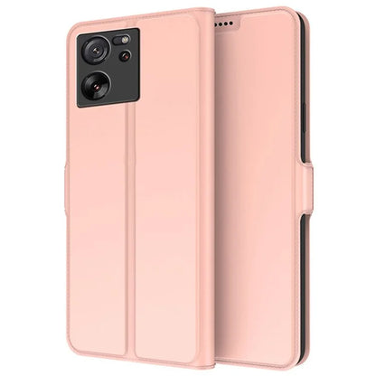 For Xiaomi 13T / 13T Pro / Redmi K60 Ultra Leather Phone Case Card Slots TPU Protective Interior Cover