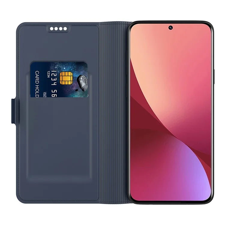 For Xiaomi 14  Leather Phone Case Stand Card Slots Magnetic Closure Cover