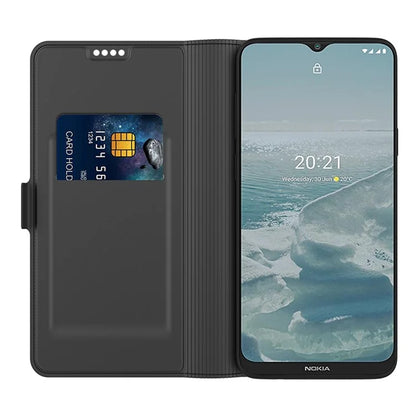 For Nokia C210 Leather Case Card Slot Stand Phone Cover