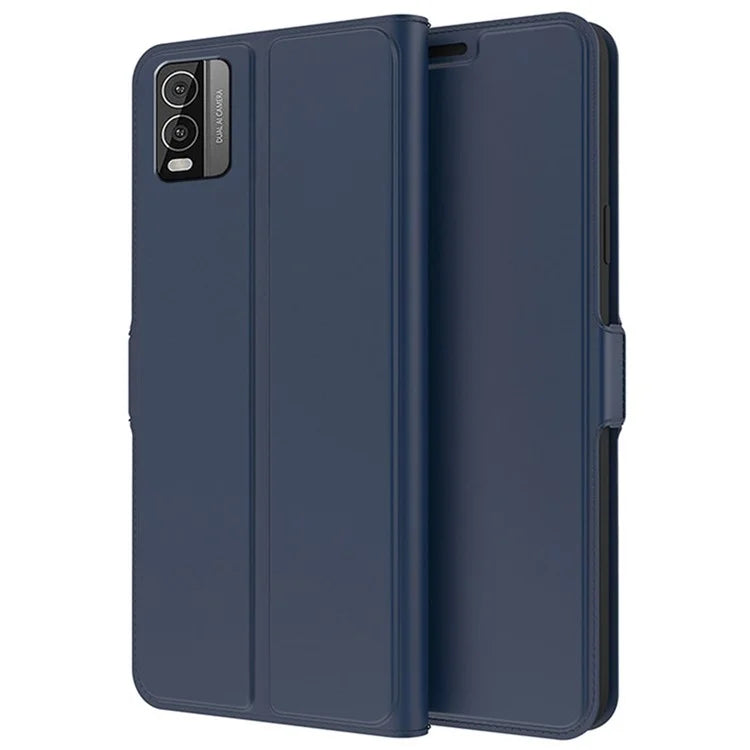For Nokia C210 Leather Case Card Slot Stand Phone Cover