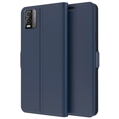 For Nokia C210 Leather Case Card Slot Stand Phone Cover