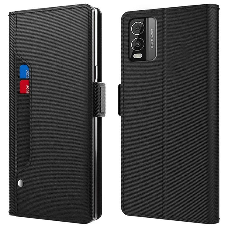 For Nokia C210 Case Flip PU Leather Card Slot Cell Phone Protector