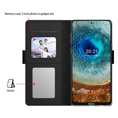 For Nokia C210 Case Flip PU Leather Card Slot Cell Phone Protector
