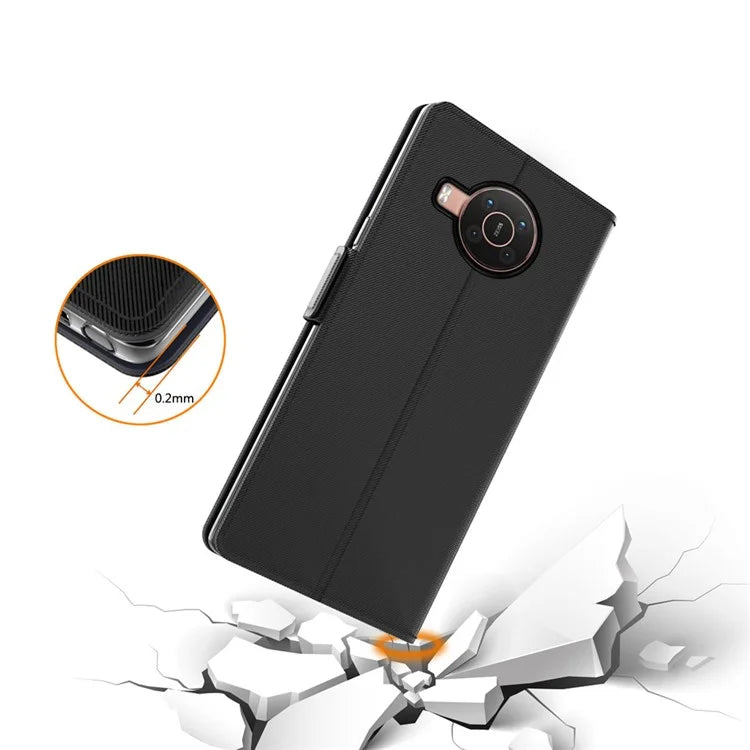 For Nokia C210 Case Flip PU Leather Card Slot Cell Phone Protector